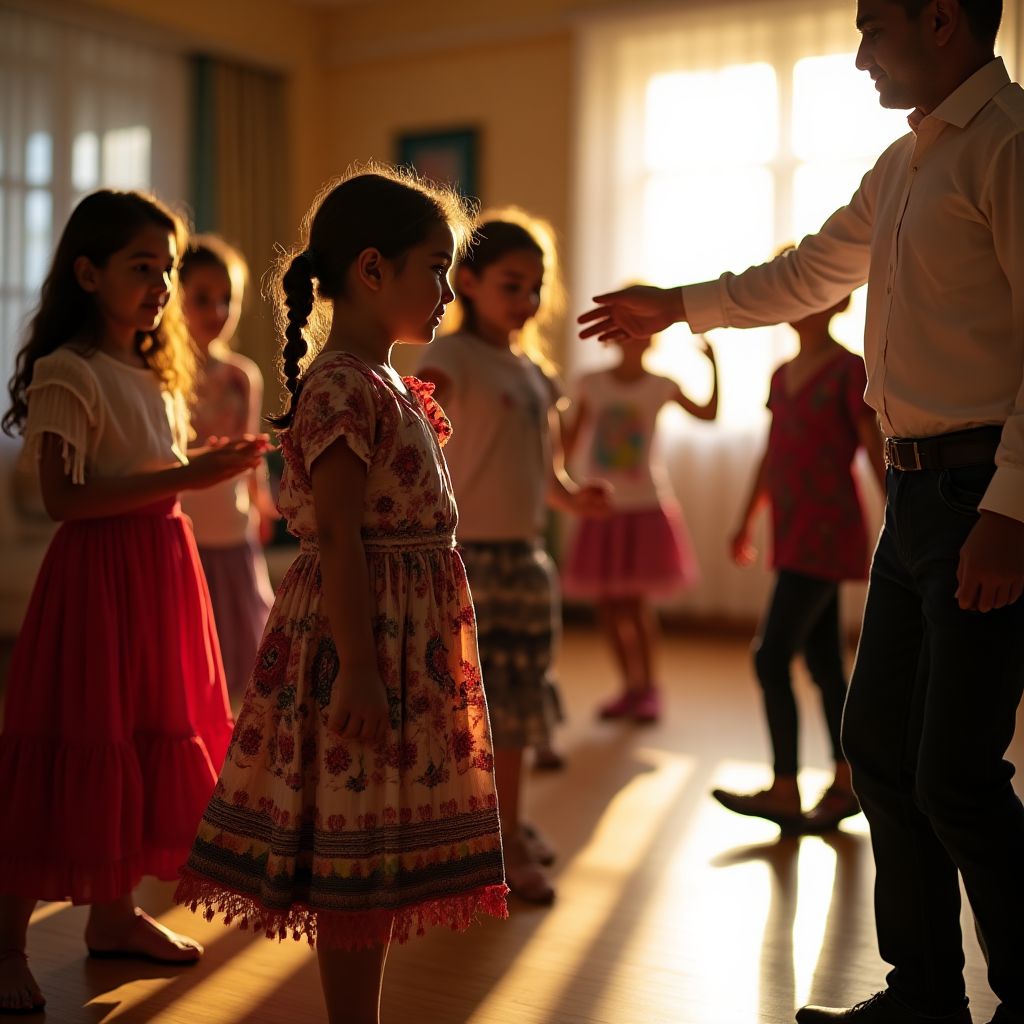 Taller de danzas tradicionales para niños